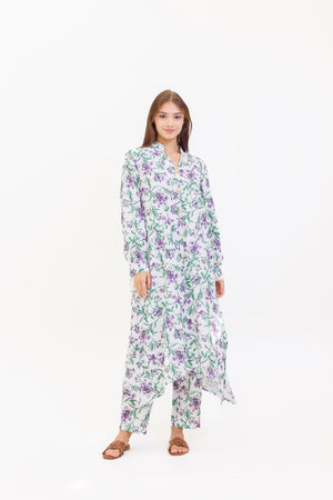 Irem Two Piece Floral Suit