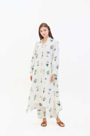 Zeyna Two Piece Floral Suit