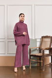 Bey Cable Maroon Oversize Set