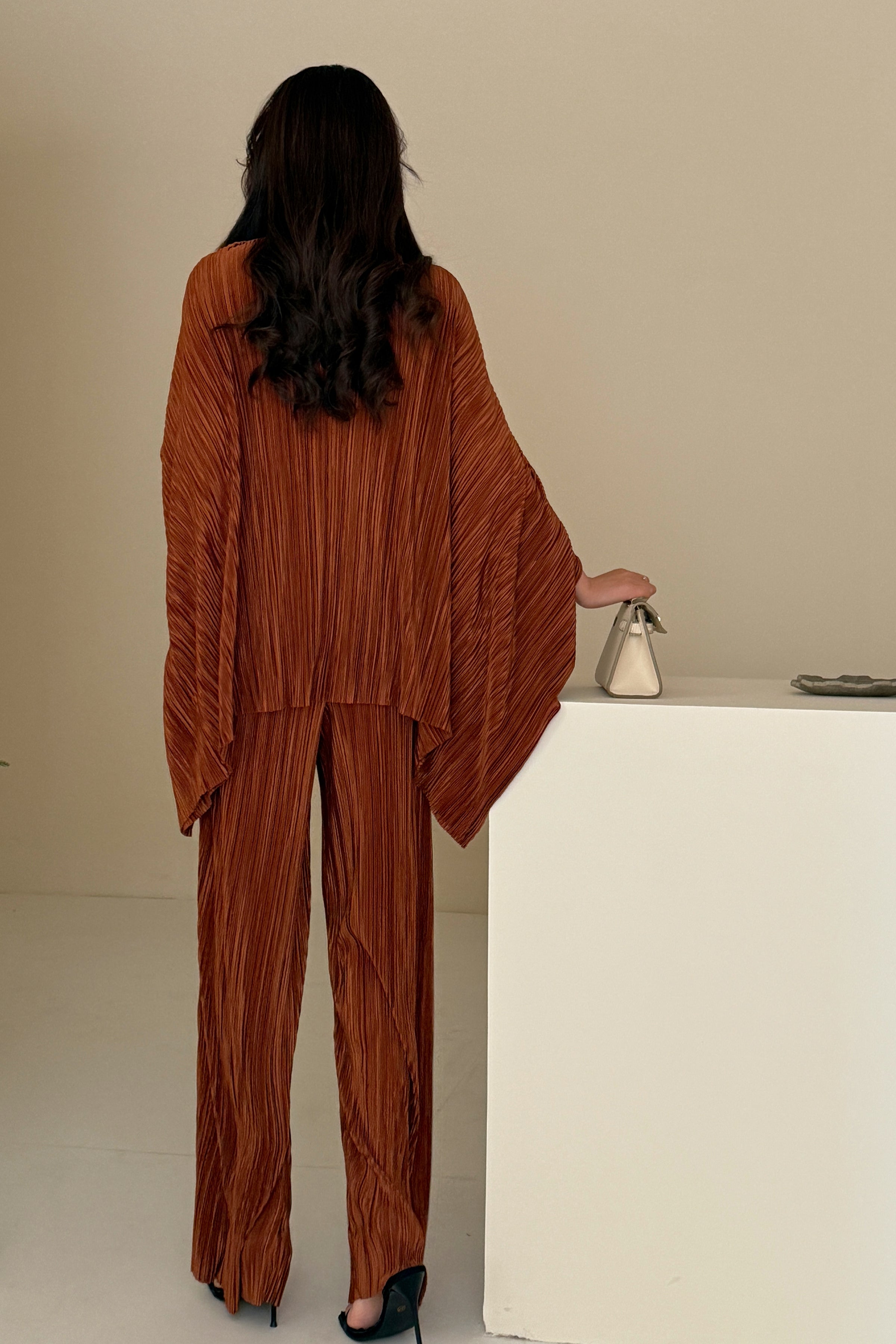 Istanbul Rustic Pleated Suit