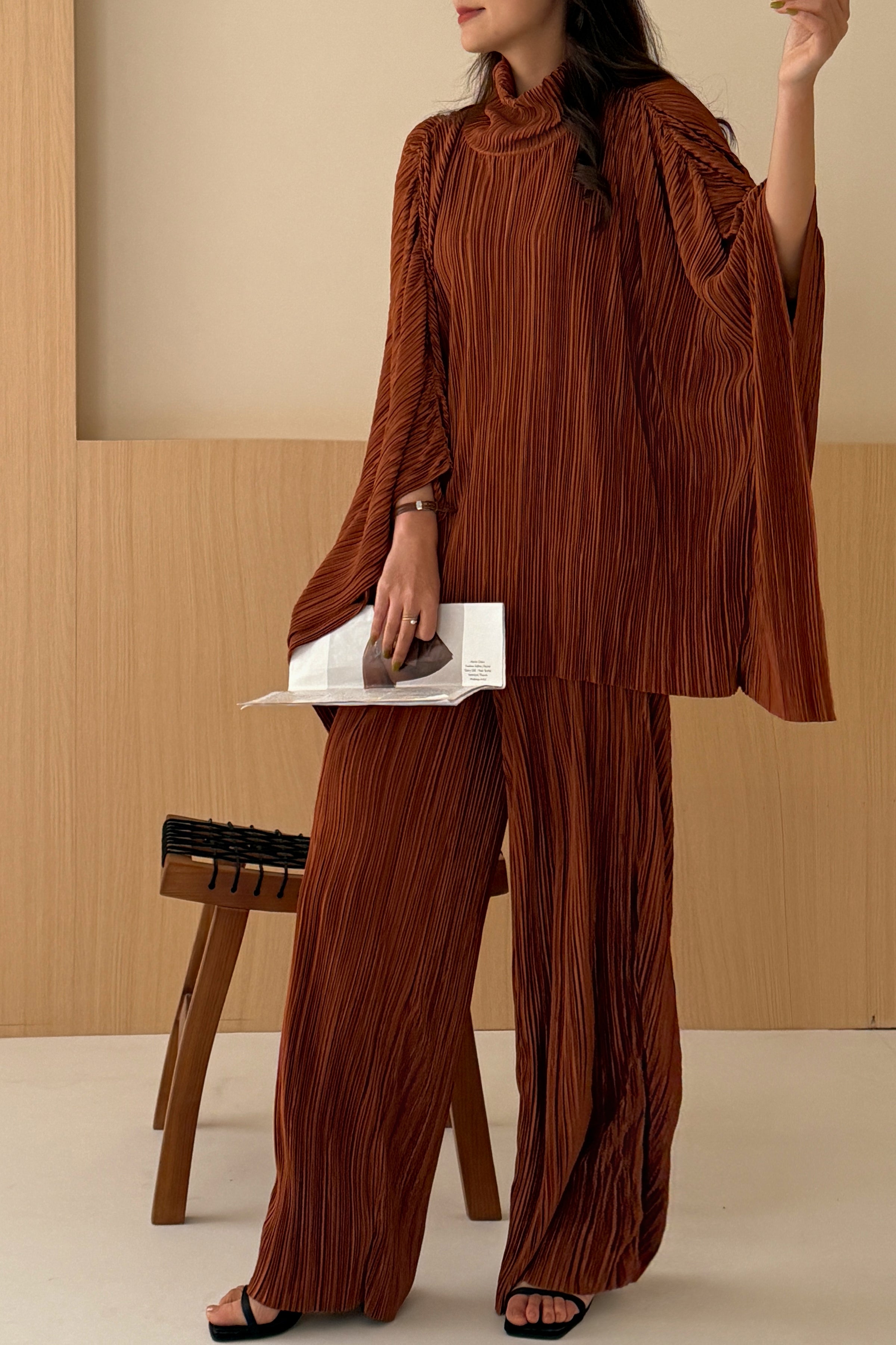 Istanbul Rustic Pleated Suit