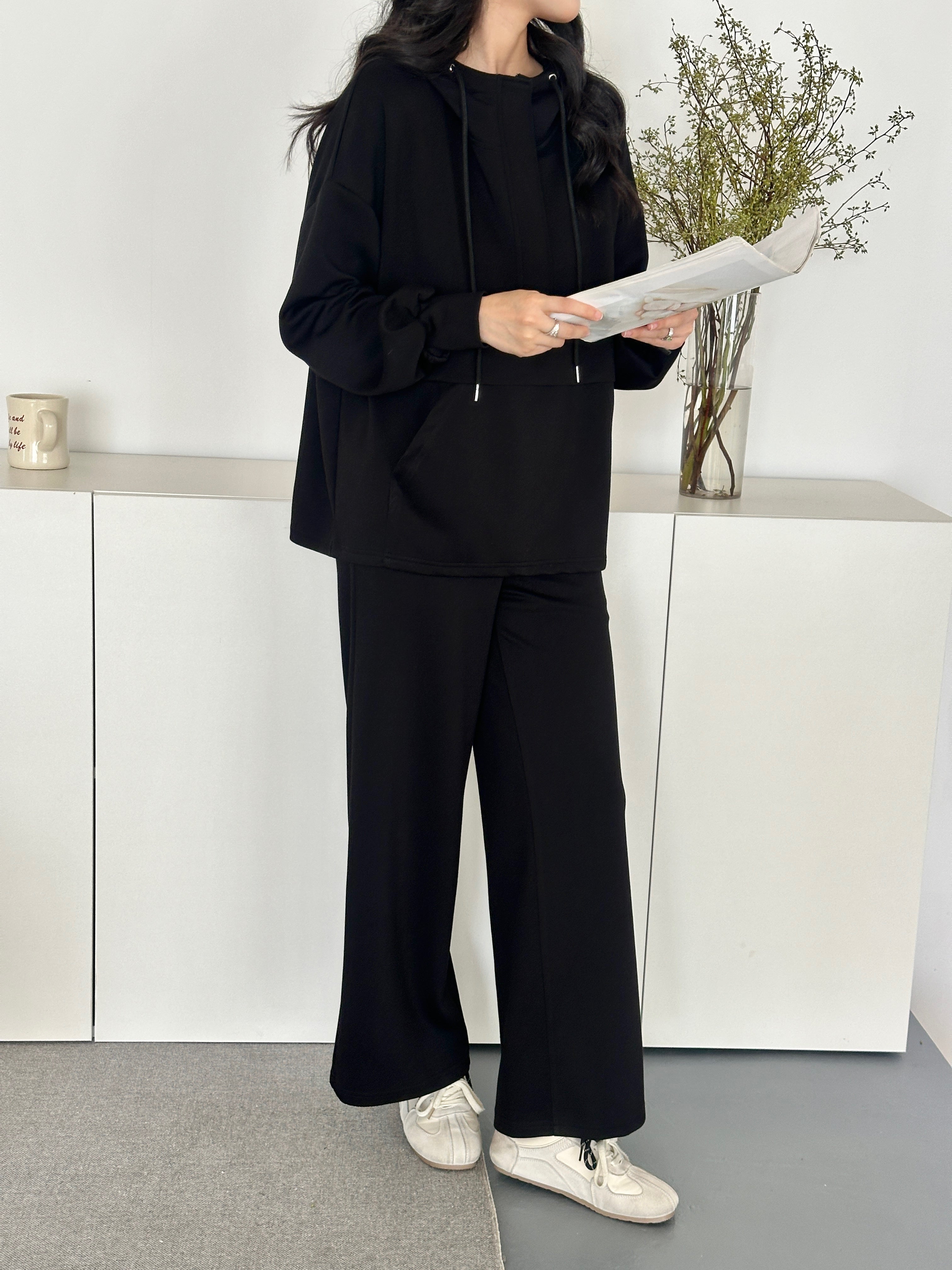 Vigo Modal Blend Suit Black