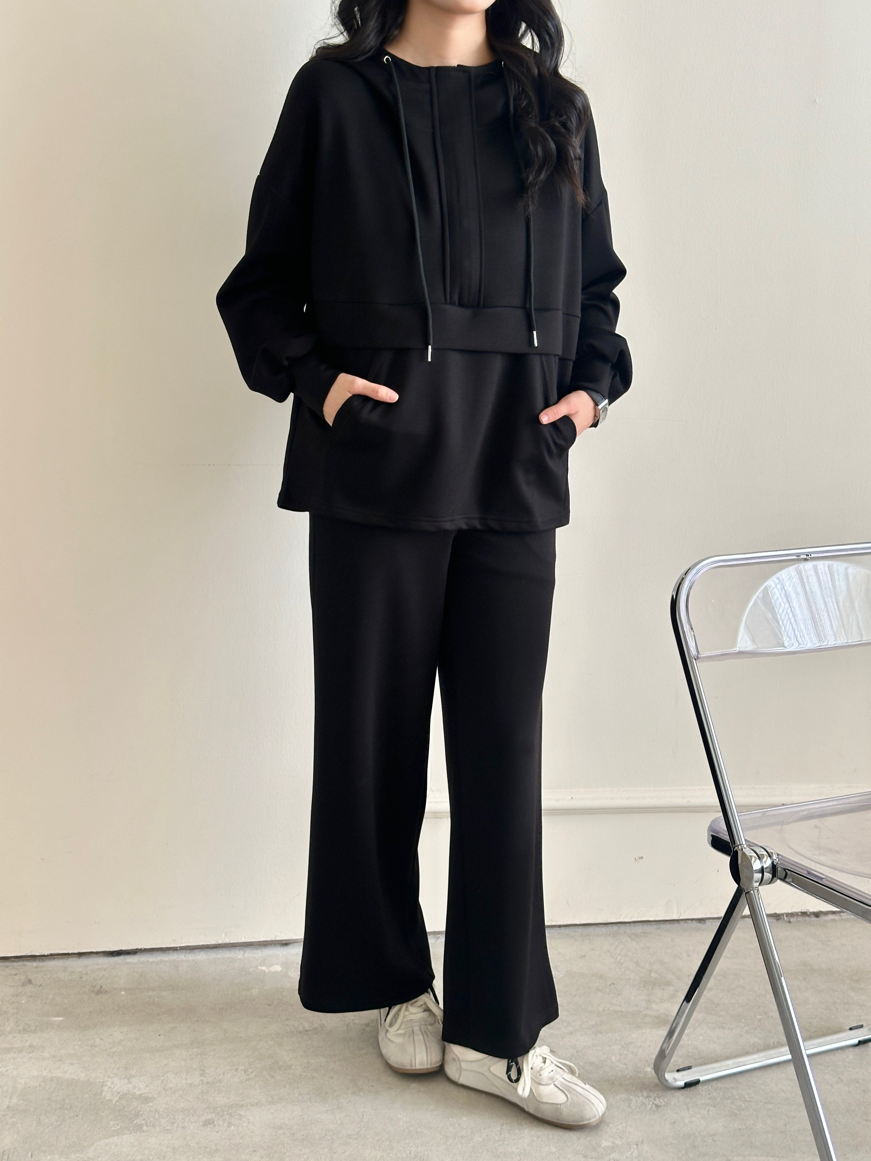 Vigo Modal Blend Suit Black