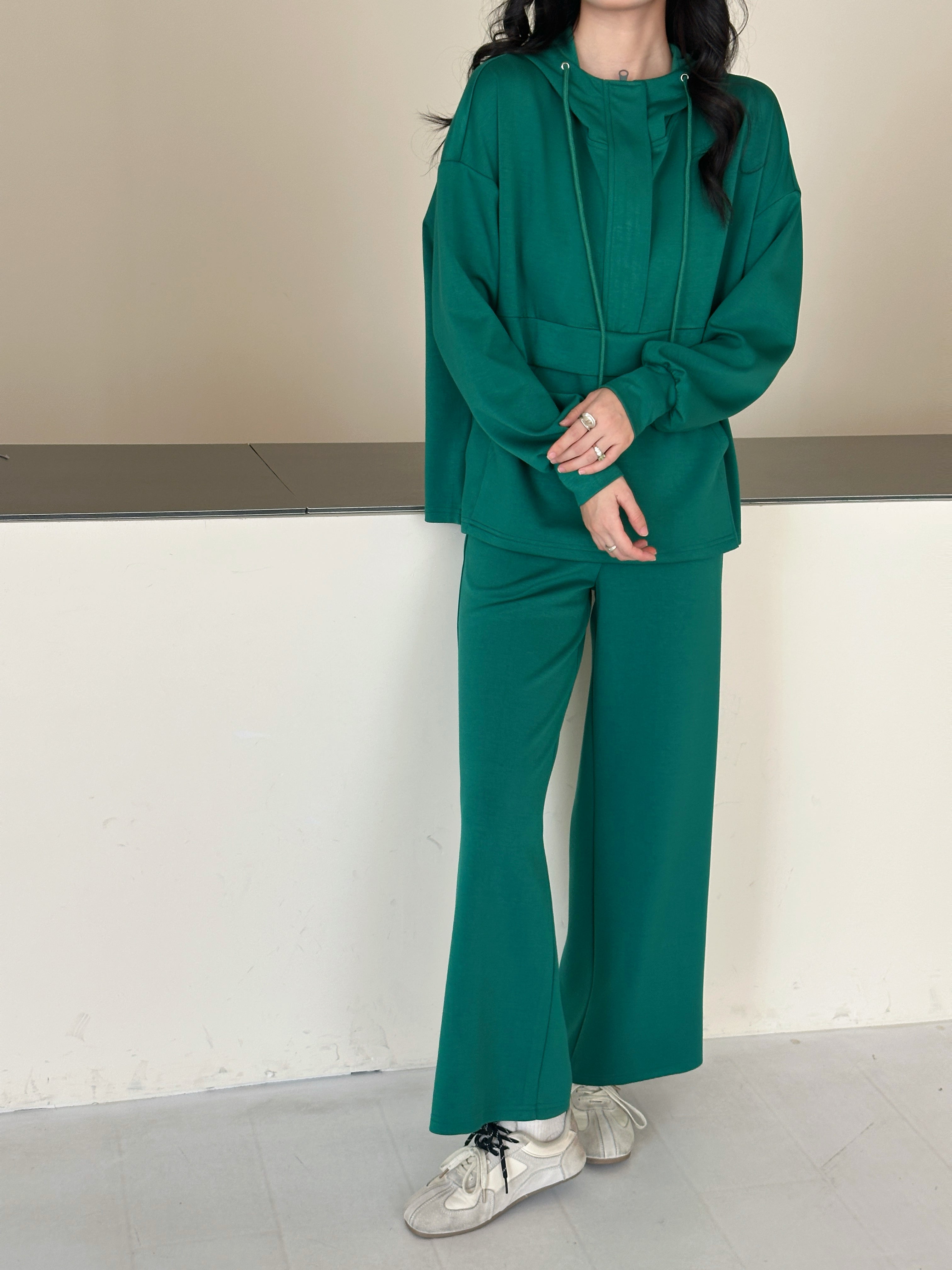 Lyla Modal Blend Suit Green