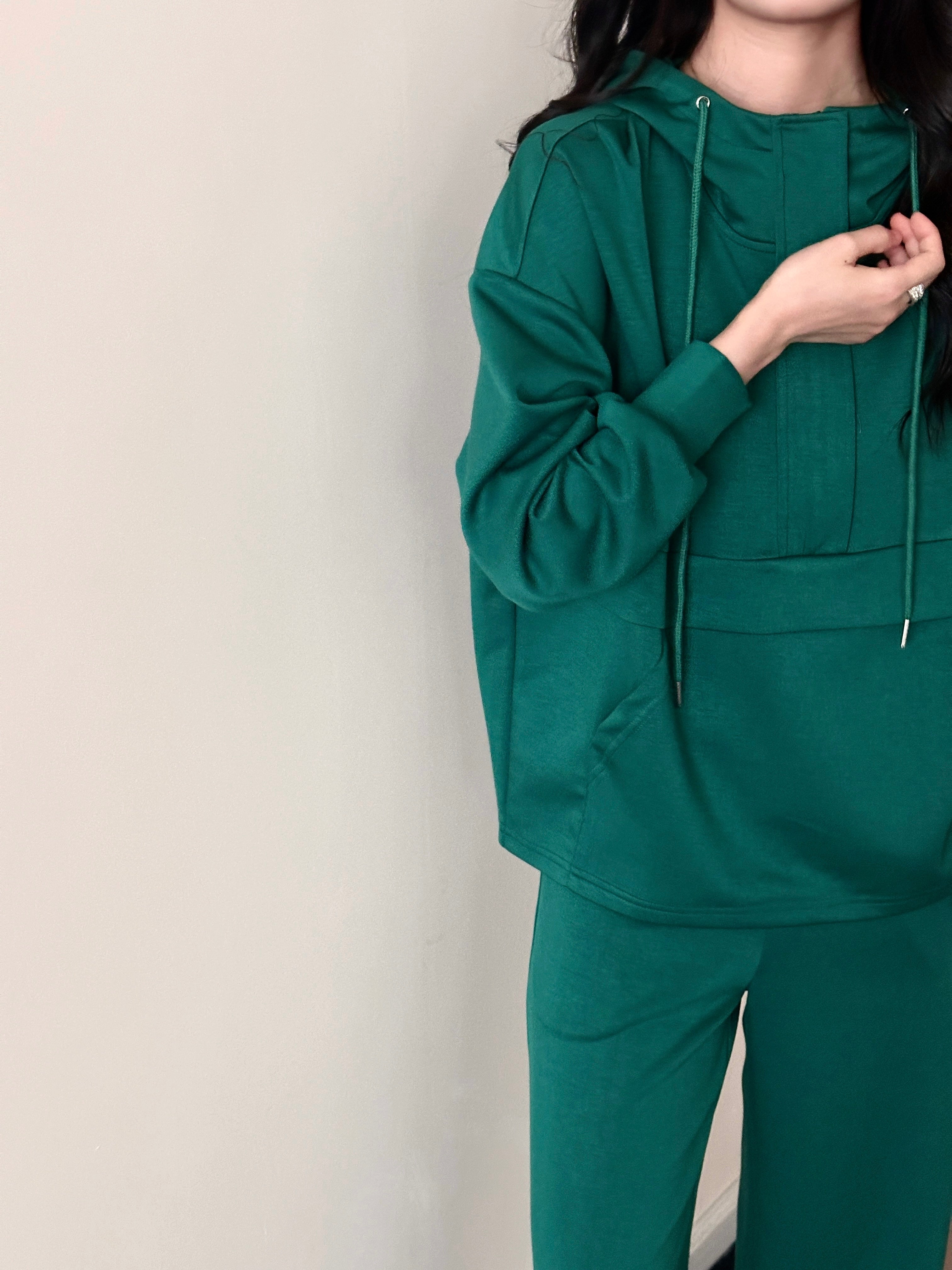 Lyla Modal Blend Suit Green