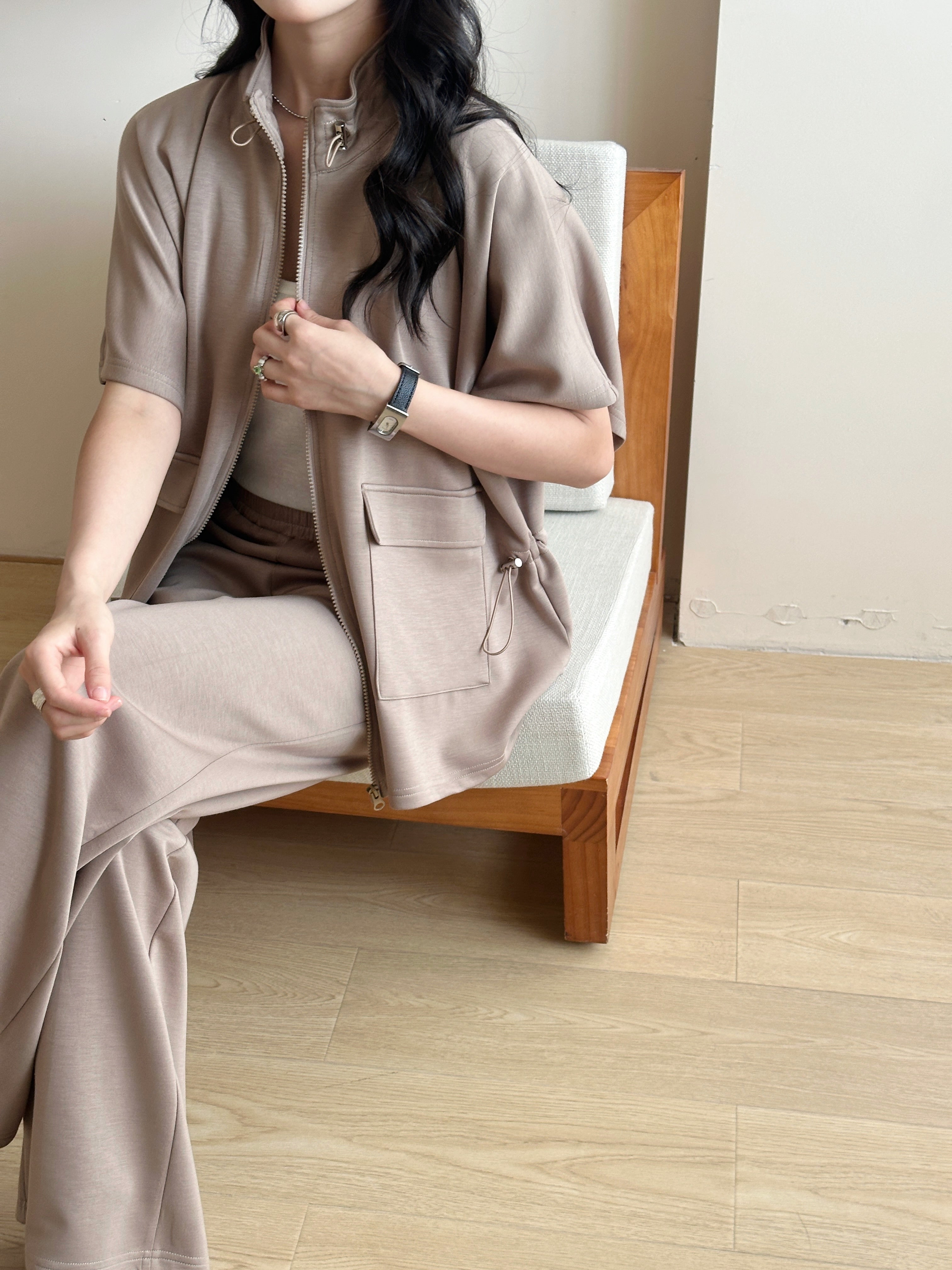 Kiki Modal Blend Suit Beige