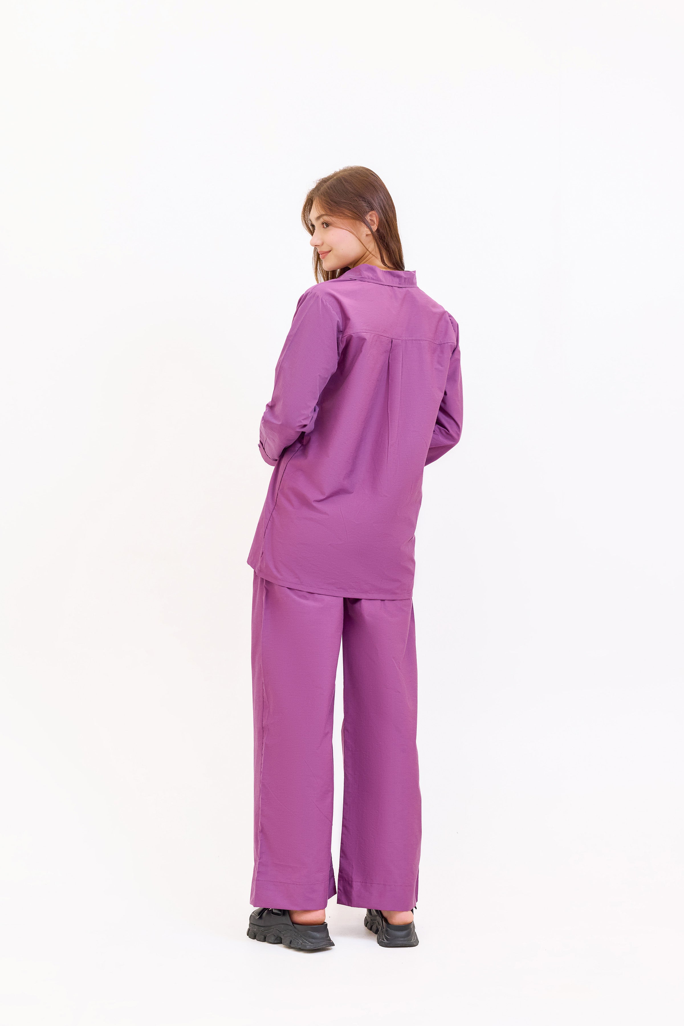 Mydah Two Piece Purple Suit