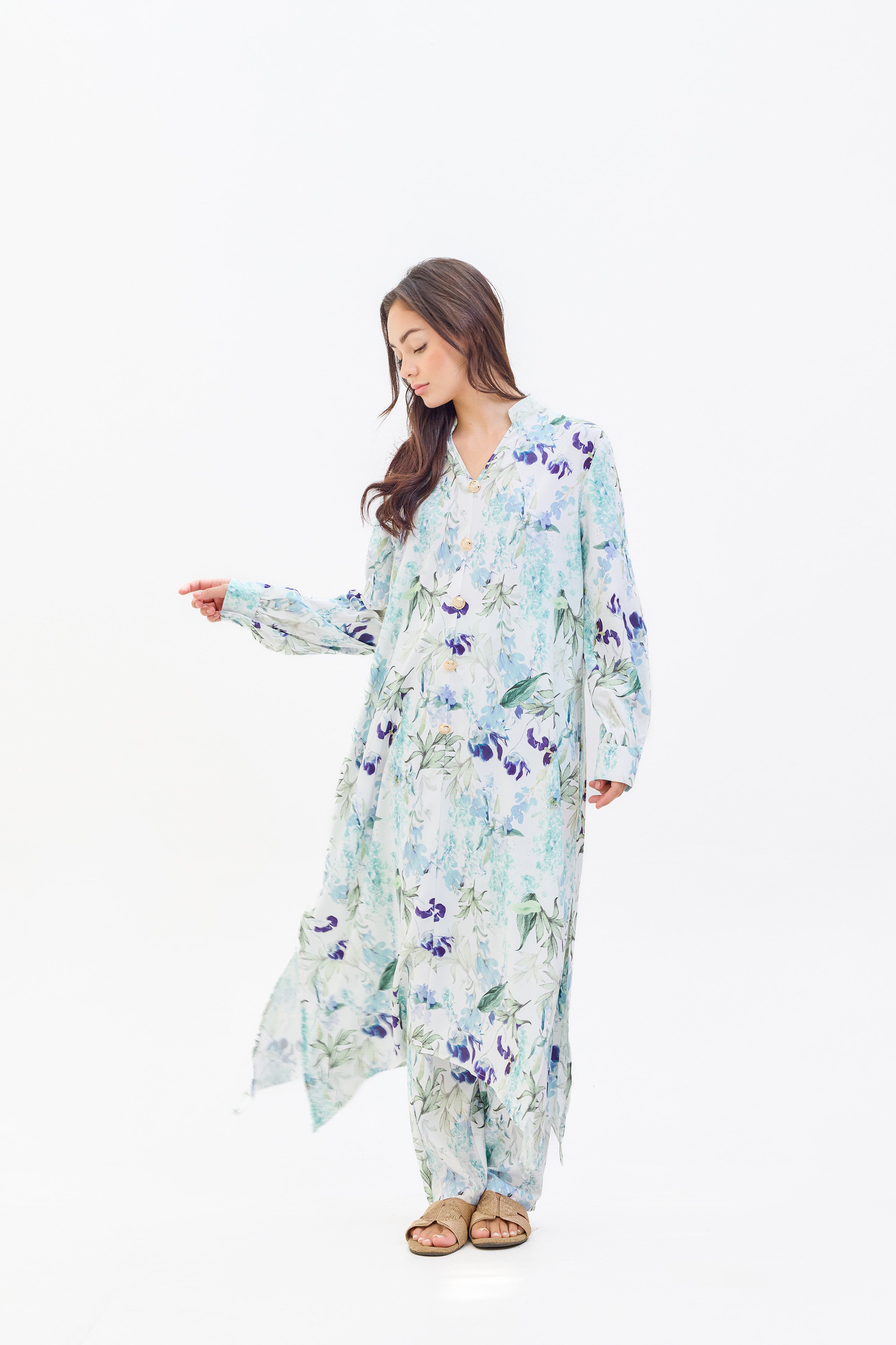 Norah Two Piece Floral Suit