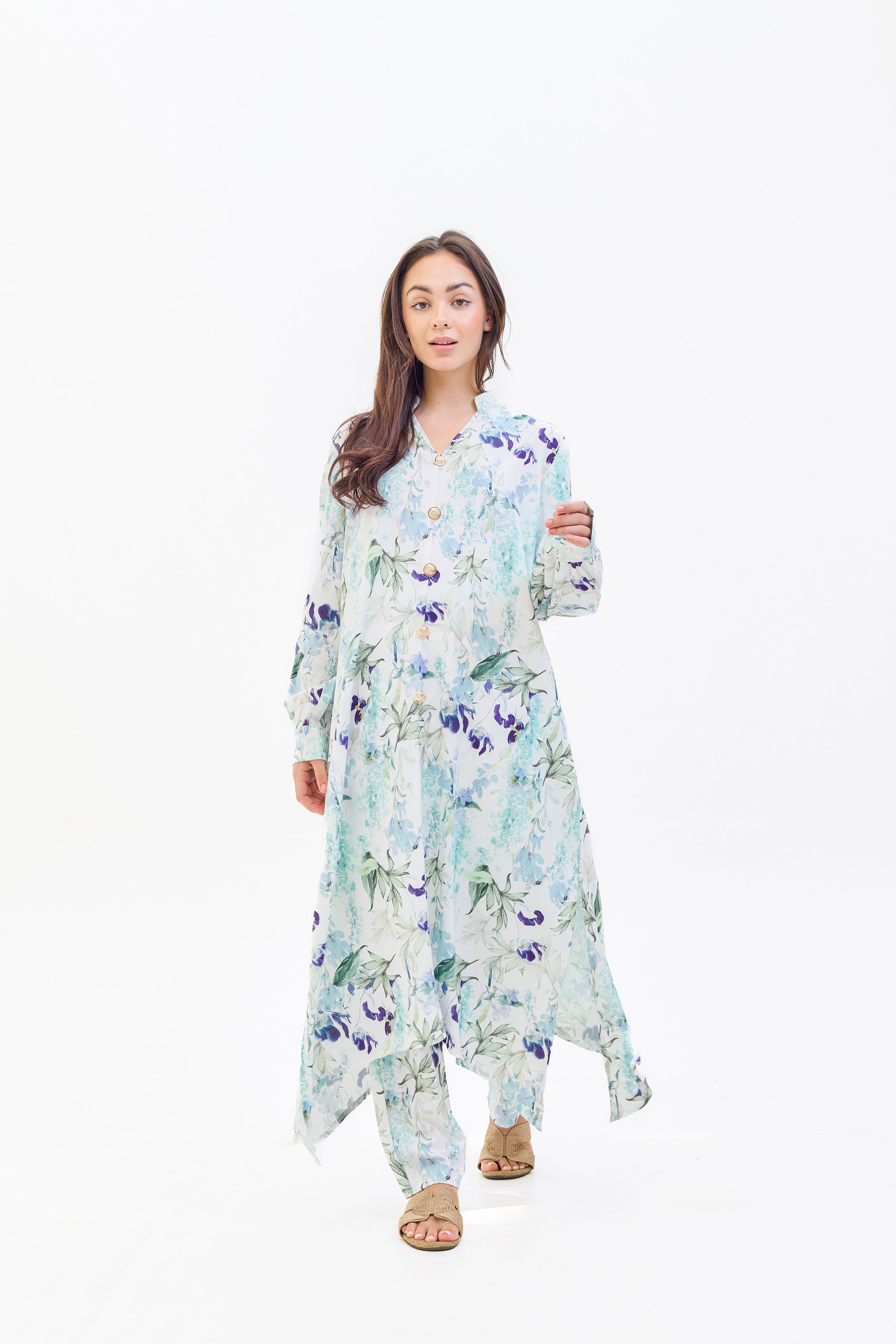Norah Two Piece Floral Suit