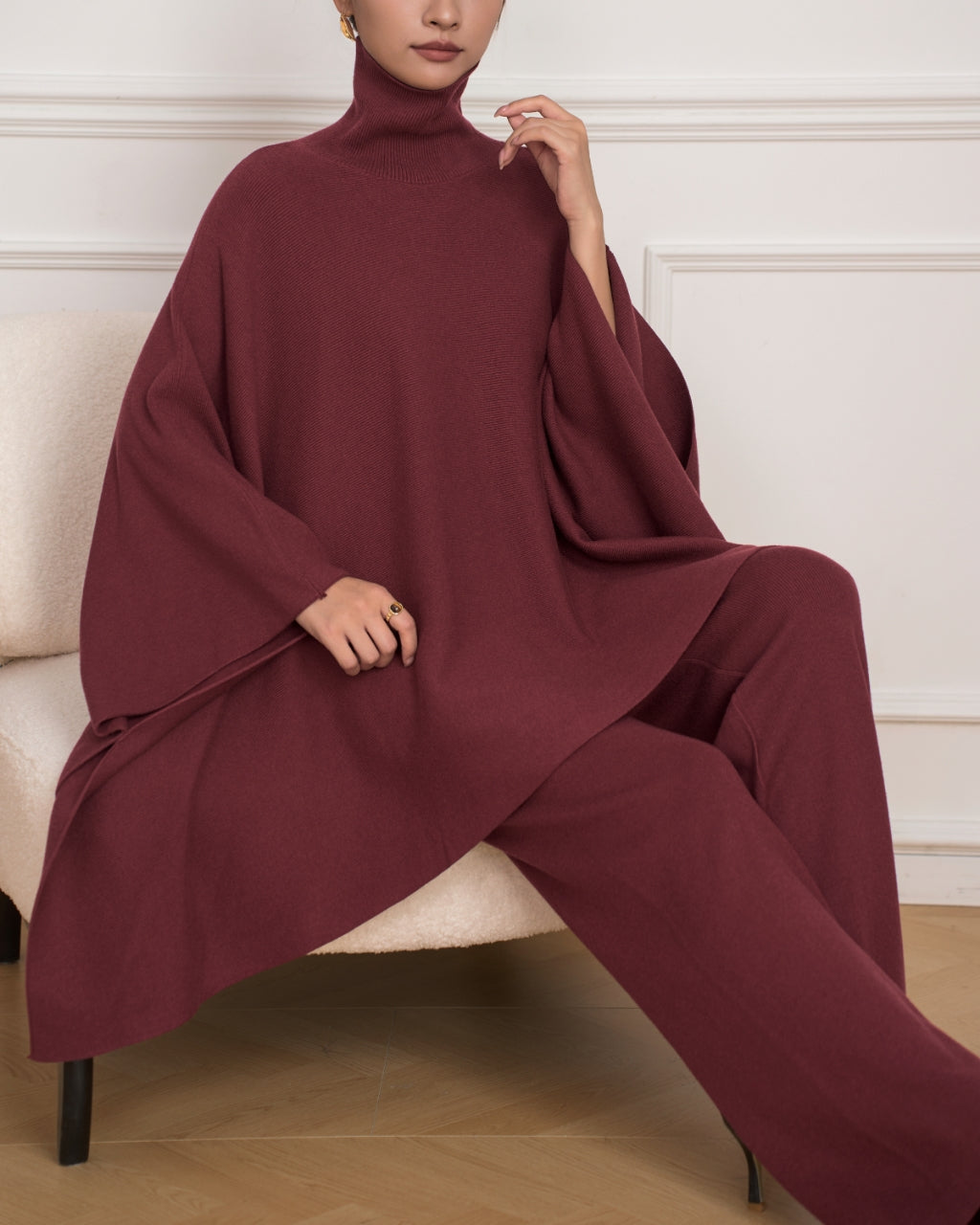 Lily Classic Deep Burgundy Set