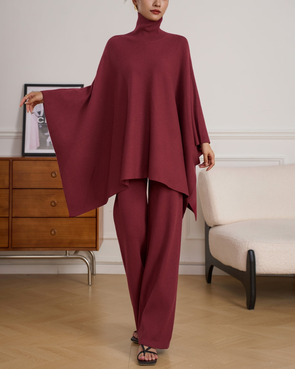 Lily Classic Deep Burgundy Set