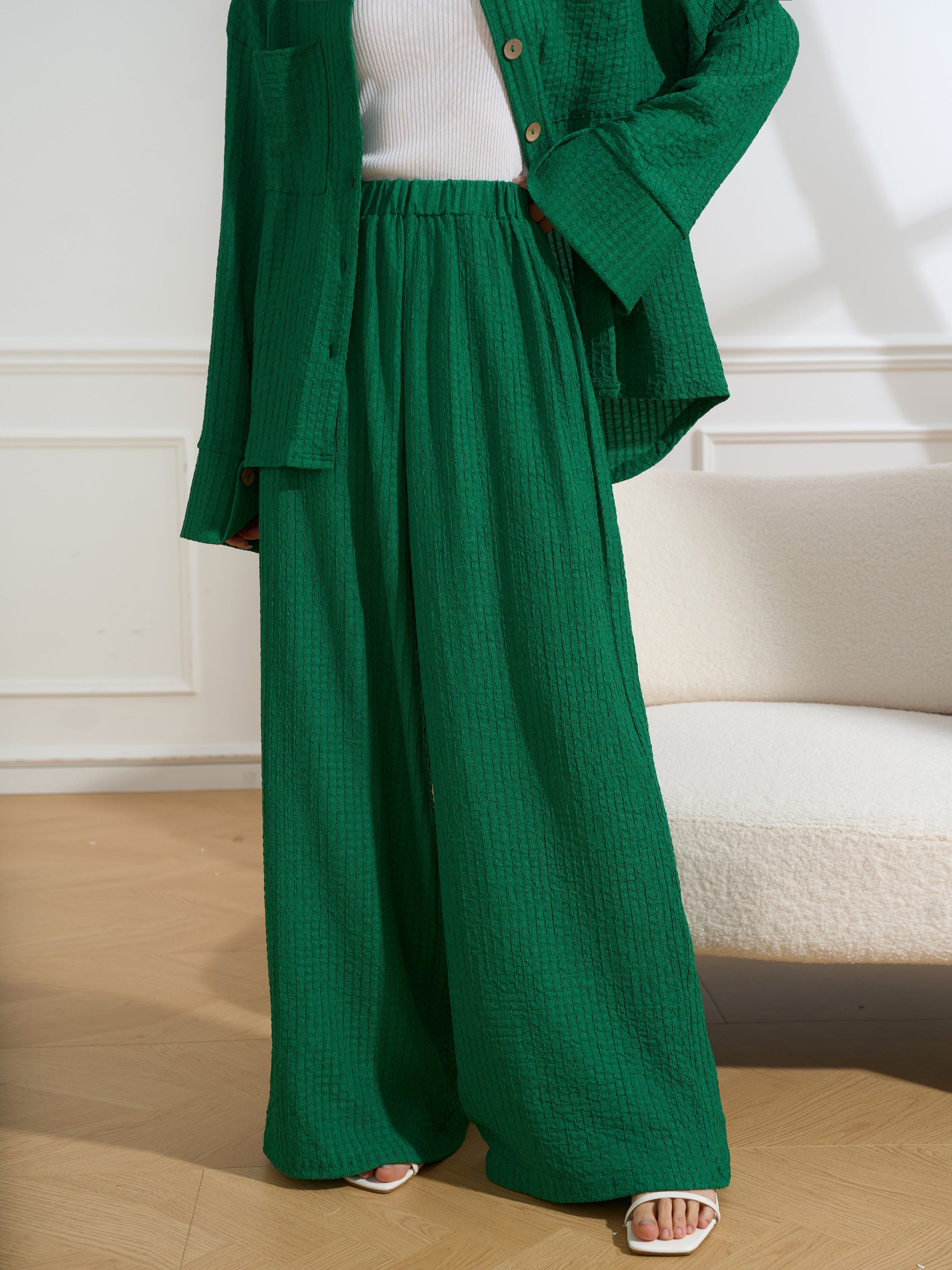 Ravello Emerald Two Piece Suit  Dark