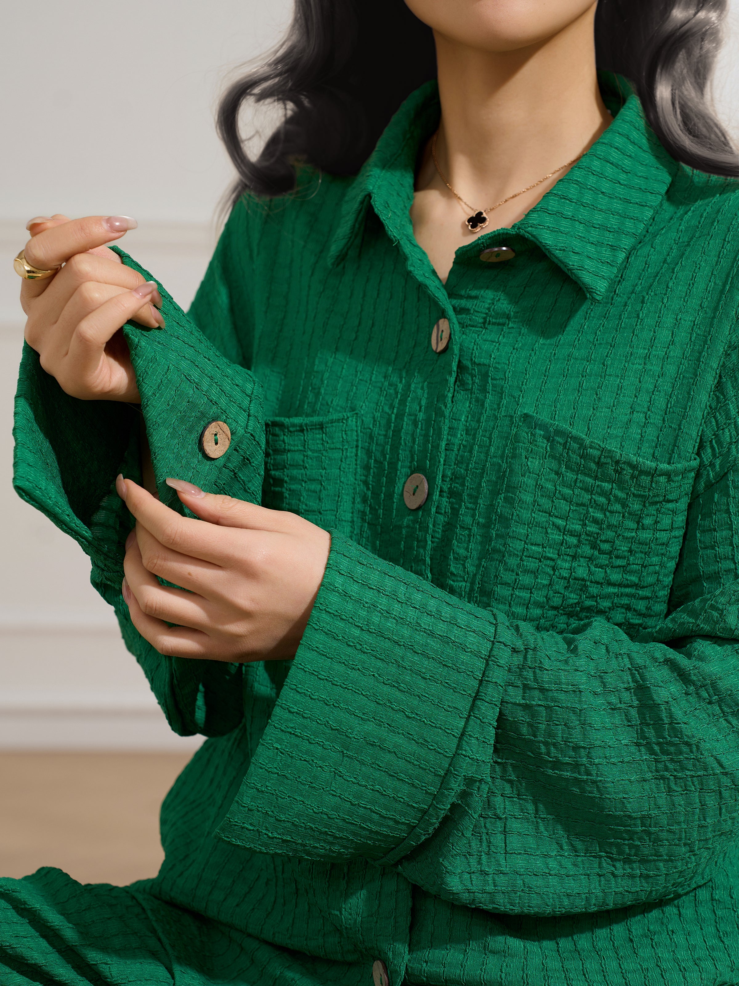 Ravello Emerald Two Piece Suit  Dark