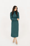 Classic Cable Knit Dark Green