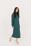 Classic Cable Knit Dark Green
