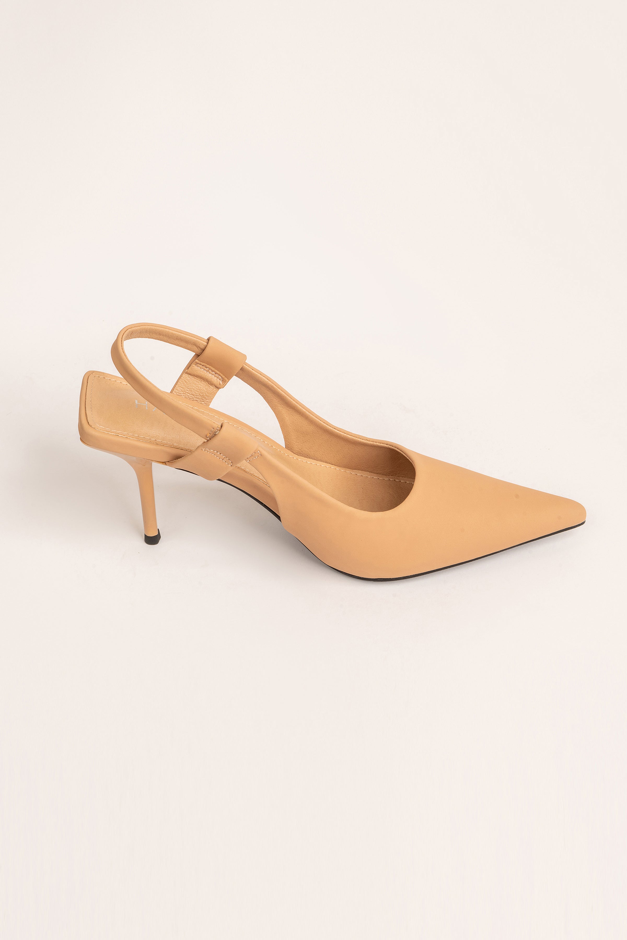 Daisy Strap Small  Heel Nude