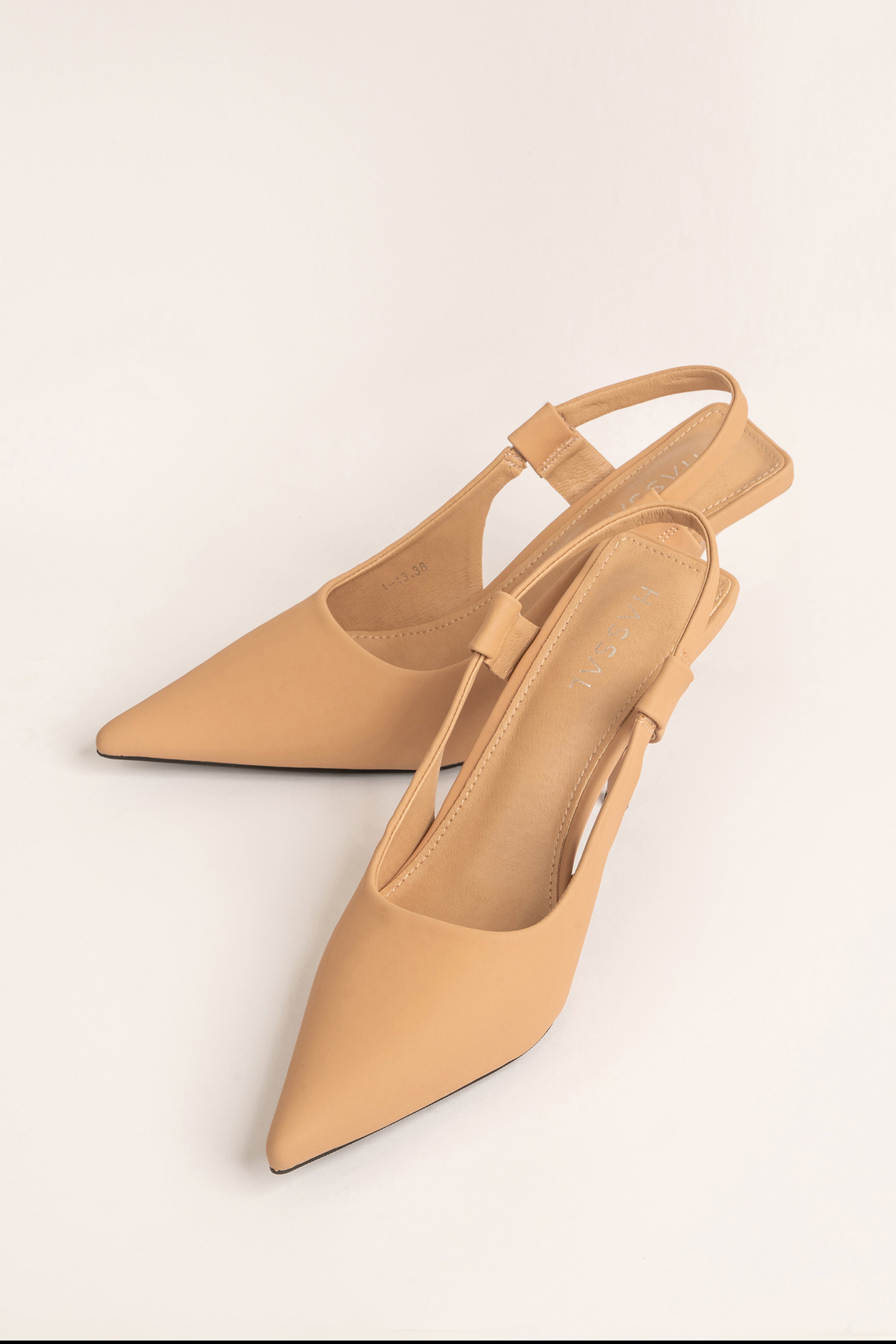 Daisy Strap Small  Heel Nude