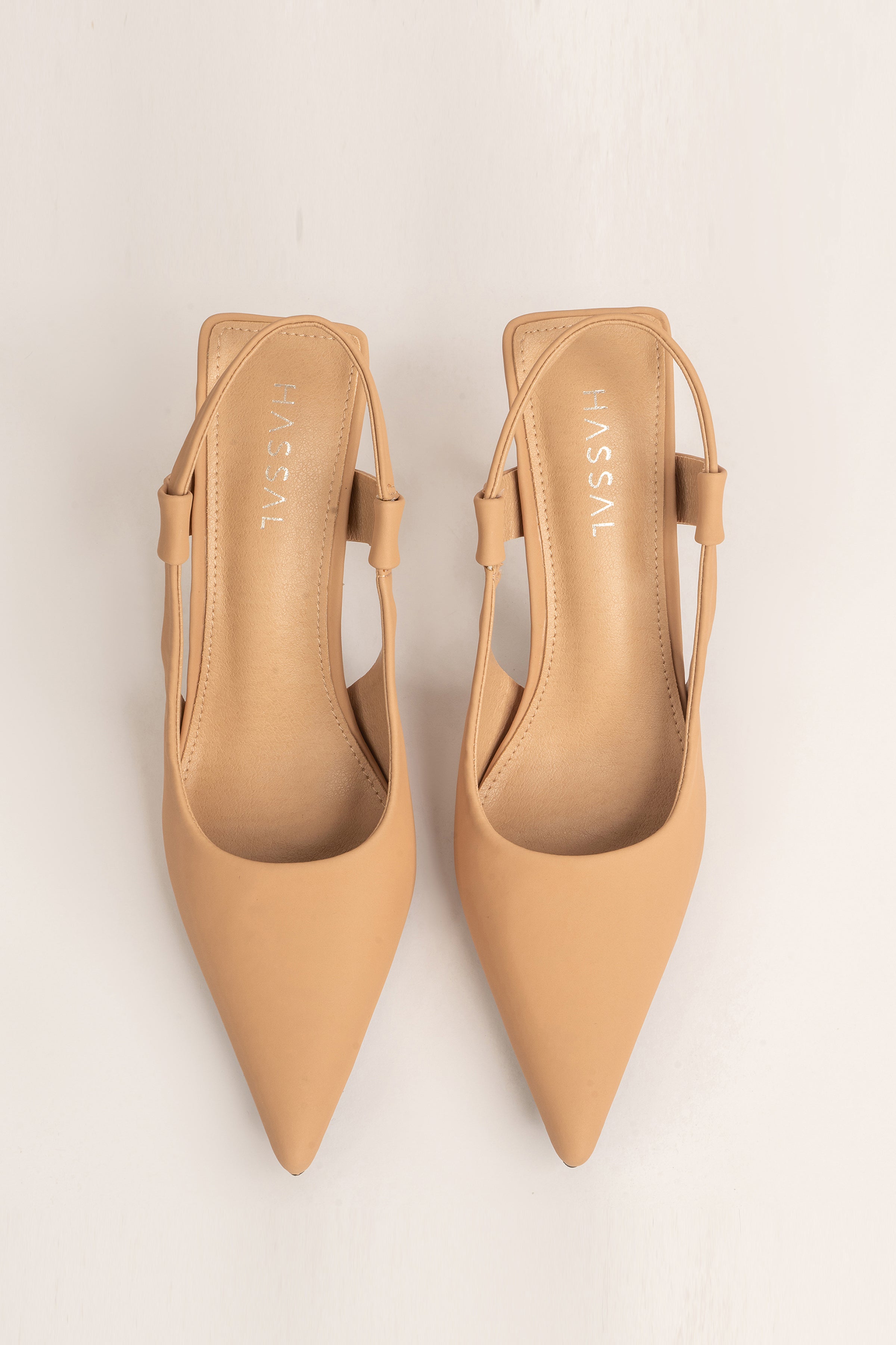 Daisy Strap Small  Heel Nude