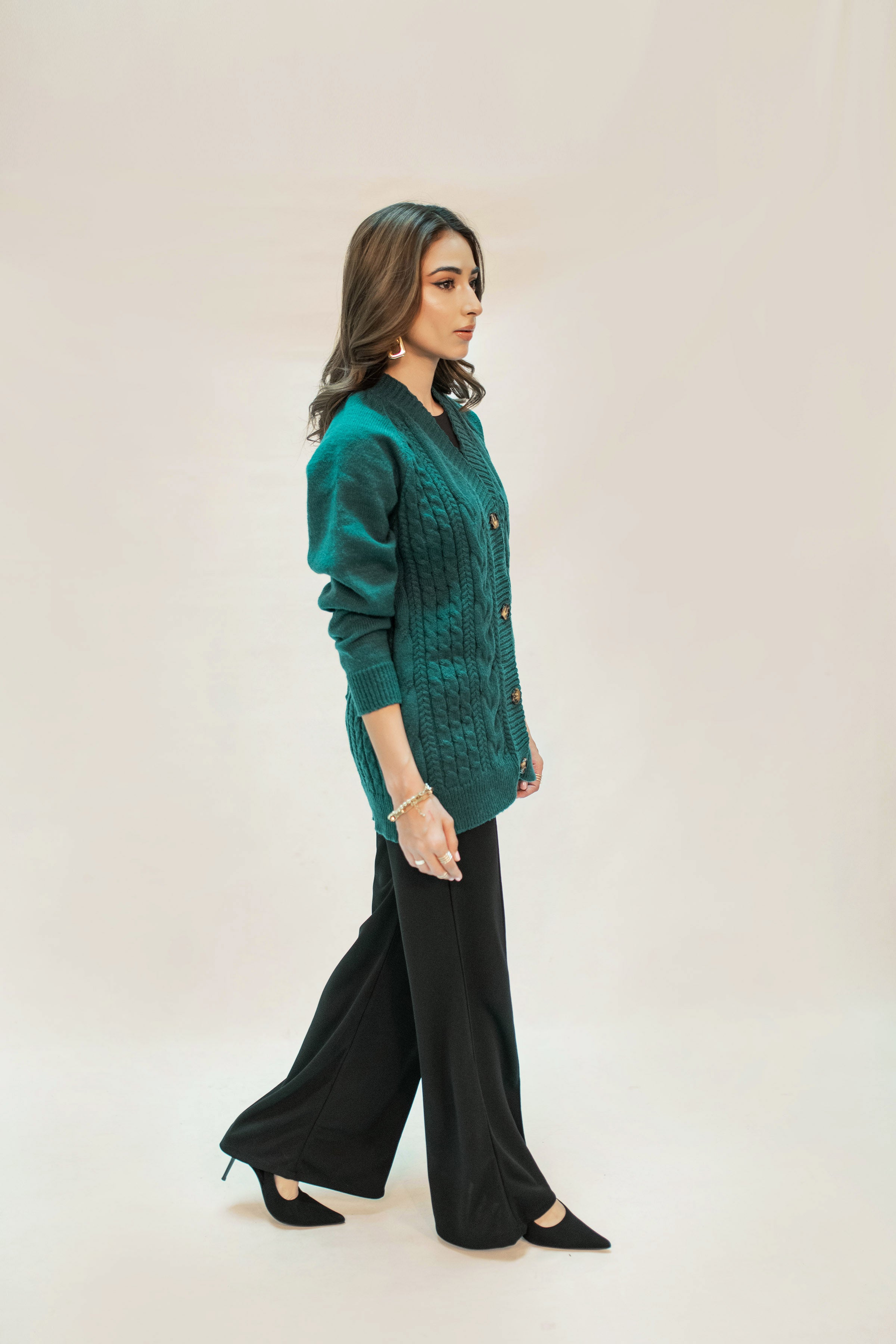 Classic Bootcut  Black Pant