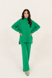 Scarlett Two Piece Knit Set Green
