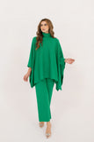 Lily Knitted Cape Green Separates