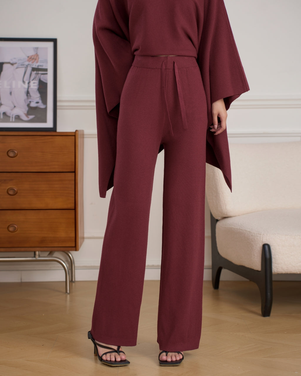 Lily Classic Deep Burgundy Set