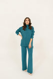 Scarlett Two Piece Knit Set Teal