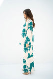 Olga Floral Contrast Co Ord Set