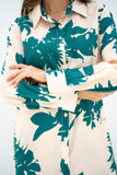 Olga Floral Contrast Co Ord Set