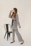 Damla Long Belted Suit