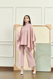 Lily Knitted Cape Pink Separates