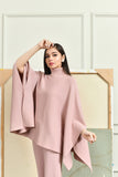 Lily Knitted Cape Pink Separates