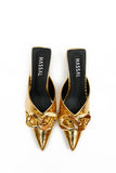 Melisa Gold Chain Heel