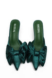 Dilek Mule Heel Green