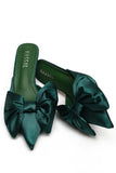 Dilek Mule Heel Green