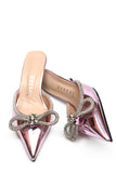 Elif Meta Pink Bow Heel