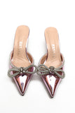 Elif Meta Pink Bow Heel