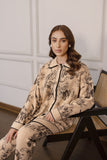 Black Alia Floral Two Piece Suit
