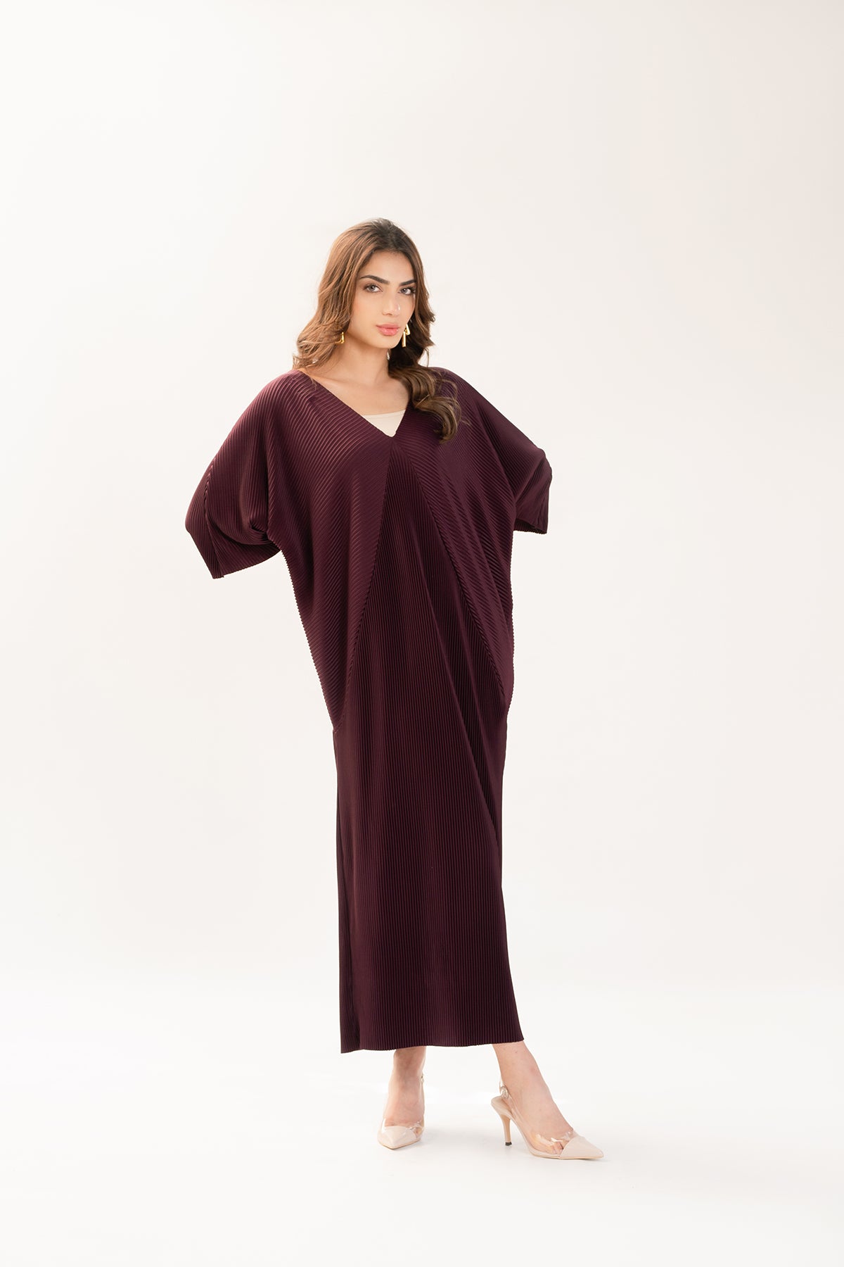 Raha Kaftan Plum