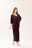 Raha Kaftan Plum