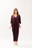 Raha Kaftan Plum