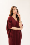 Raha Kaftan Maroon