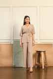 Karen buttoned separates Beige