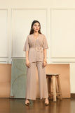 Karen buttoned separates Beige