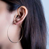 Golden Hoops Earrings