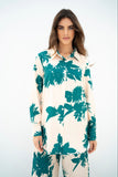 Olga Floral Contrast Co Ord Set