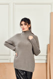 Kylie Lined Sweater Grey