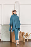 Lily Knitted Cape Teal Separates