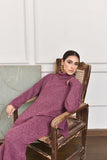 Bey Cable Maroon Oversize Set