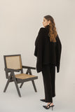 Lily Knitted Cape Black Separates
